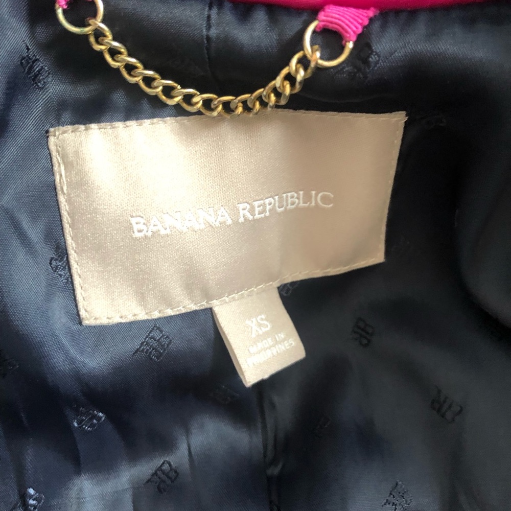 Banana Republic Navy and Black Peacoat - Picture 5 of 7